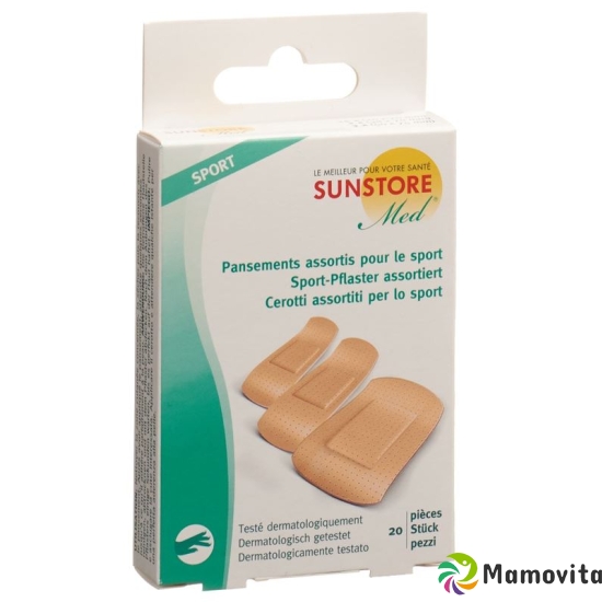 Sunstore Med Sport-Pflaster Assortiert 20 Stück buy online