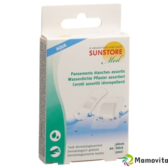 Sunstore Med Wasserdichte Pflaster Ass 20 Stück buy online