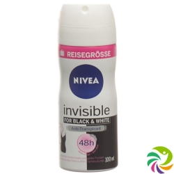 Nivea Deo Invis Black&white Spray Cl Pocket 100ml