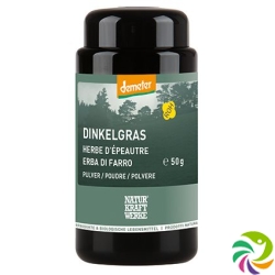 Naturkraftwerke Dinkelgras Pulver Demeter 50g