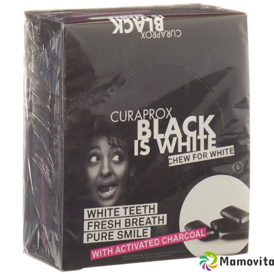 Curaprox Black Is White To Go Display 12 Stück buy online