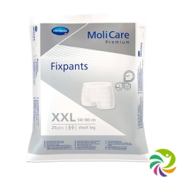 Molicare Premium Fixpants Shortleg Size XXL 25 pieces