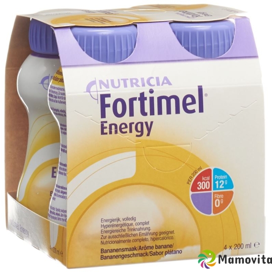 Fortimel Energy Liquid Banane 4x 200ml buy online