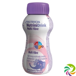 Nutrini Drink Multi Fibre Erdbeer 200ml