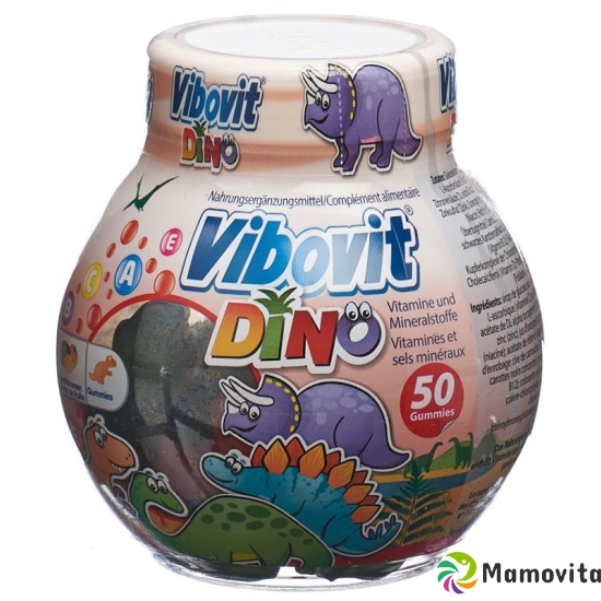 Vibovit Dino fruit gums tin 50 pieces buy online