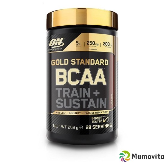 Optimum Bcaa Gold Std.t&s Cola 266g buy online