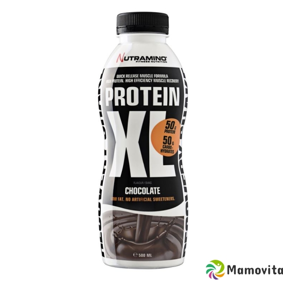 Nutramino Protein XL Recove Shake Choc 12x 500ml buy online