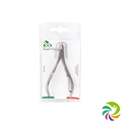 Borghetti Cuticle Nippers 10cm Steel Nickel Plated