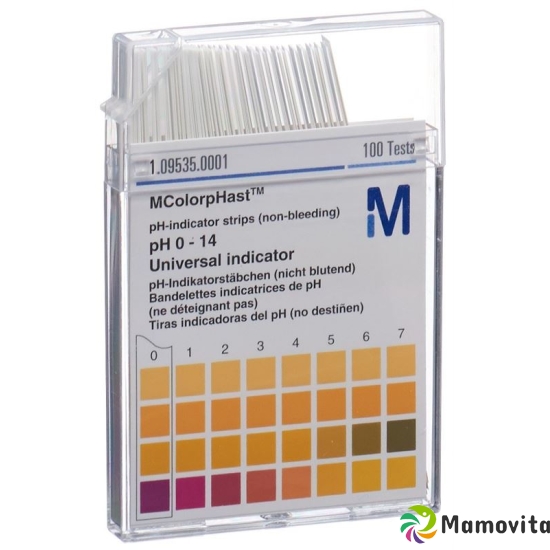 Merck Universal Indikat Staebchen Ph 0-14 100 Stück buy online