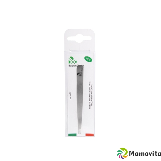 Borghetti tweezers inox steel polished buy online