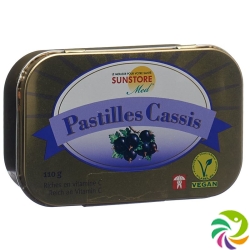 Sunstore Cassis Pastillen Dose 110g