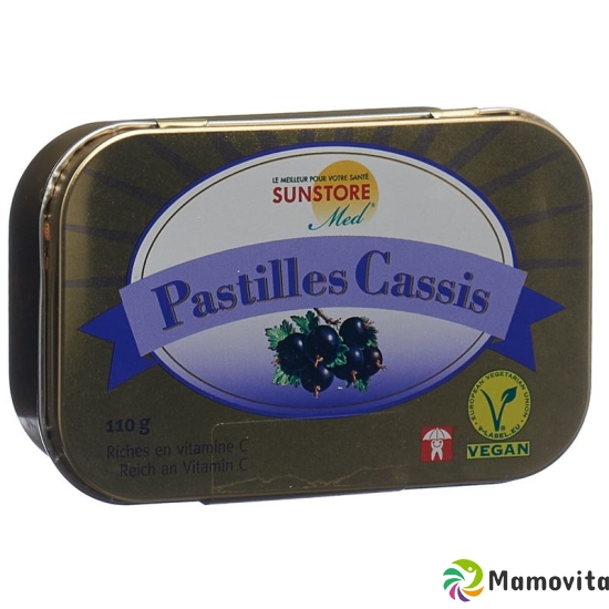 Sunstore Cassis Pastillen Dose 110g buy online