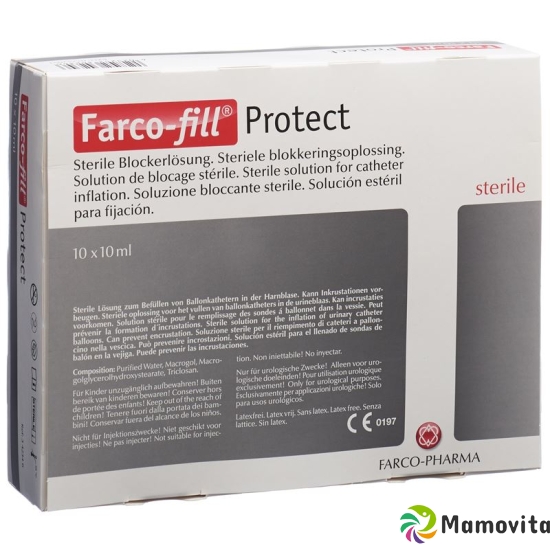 Farco-fill Protect Sterile Blockerloes 10x 10ml buy online