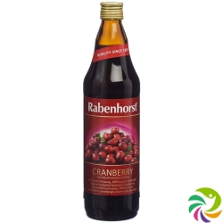 Rabenhorst Cranberry Muttersaft Flasche 750ml