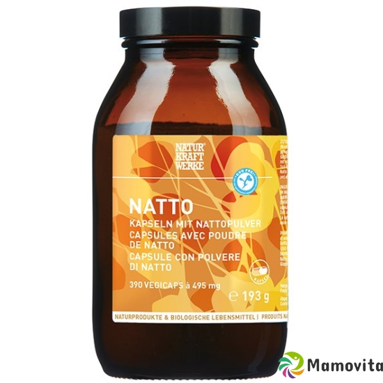 Naturkraftwerke Nattopulv Vegicaps 495mg 360 Stück buy online