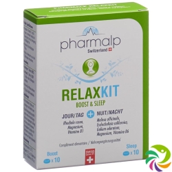 Pharmalp Relaxkit Boost & Sleep Tablets Blister 20 pcs