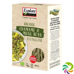 Explore Cuisine Fettuccine Edamame&mungo Bio 200g