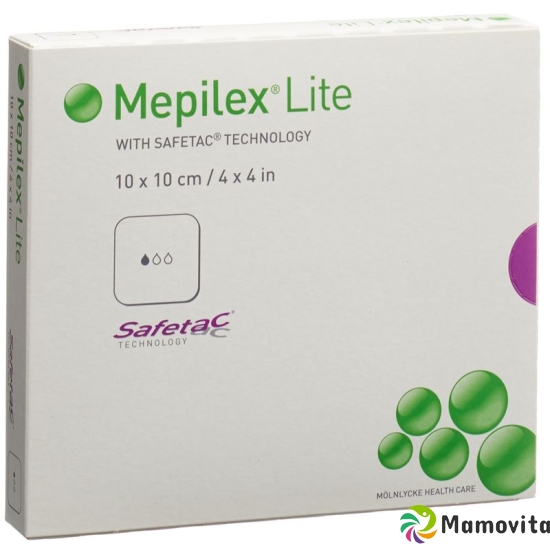 Mepilex (pi) Lite Absorpt Verb 10x10cm Silik 5 Stück buy online