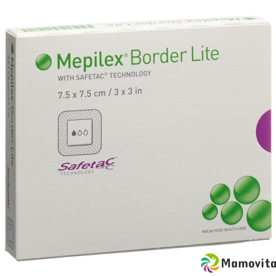 Mepilex (pi) Border Lite Schaumv 7.5x7.5cm 5 Stück buy online