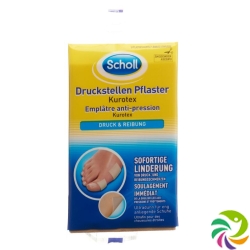 Scholl (pi) Kurotex Druckstellenpfl 75x100mm 5 Stück