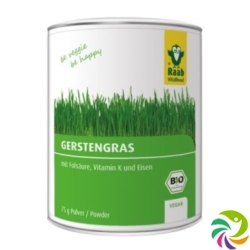 Raab Gerstengras Pulver Bio Dose 75g