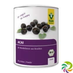 Raab Acai Pulver Bio Dose 80g