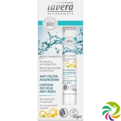 Lavera Anti-Falten Augencreme Q10 Basis Sens 15ml