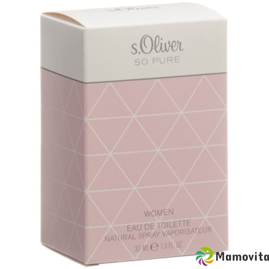 S Oliver So Pure W Eau de Toilette Natural Spray 30ml buy online