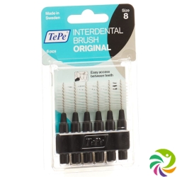 Tepe Interdental Brush 1.5mm Schwarz Blister 6 Stück