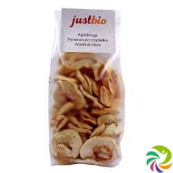 Justbio Apfelringe (neu) Beutel 150g