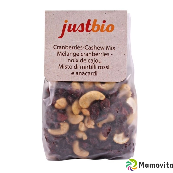 Justbio Cranberries-cashew-mix (neu) 200g buy online