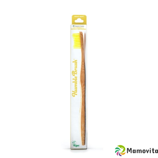 Humble Brush Toothbrush Adult Yellow buy online