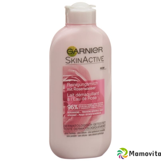 Garnier Skin Active Reinigungsmilch mit Rosenwasser 200ml buy online