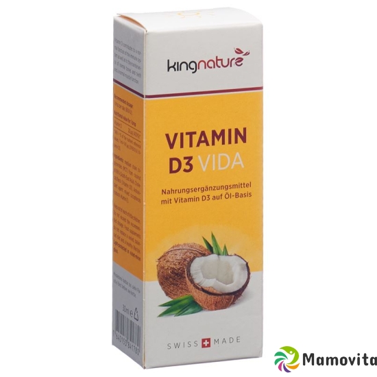 Kingnature Vitamin D3 Vida Flasche 30ml buy online