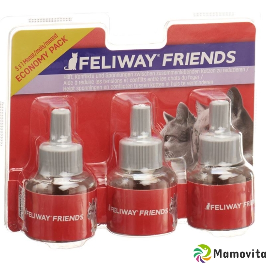 Feliway Friends Zerstäuber Nachfüll Trio 3x 48 buy online