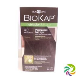 Biokap Nutricolor Delicato 4.0 Naturbraun 140ml