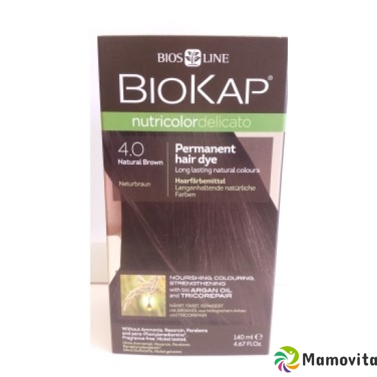 Biokap Nutricolor Delicato 4.0 Naturbraun 140ml buy online