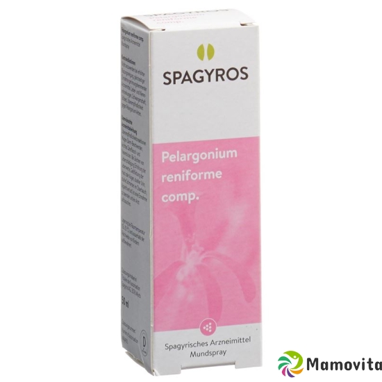 Spagyros Spagyr Comp Pelargonium Re Comp Spray 50ml buy online