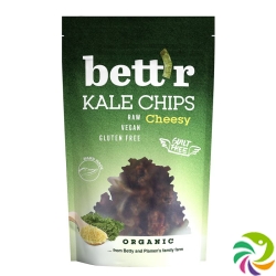 Bett'r Kale Chips Cheesy Beutel 30g