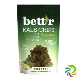 Bett'r Kale Chips Mustard Beutel 30g