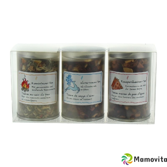 Herboristeria Teeset Winter 3-teilig In Pet-Dosen buy online