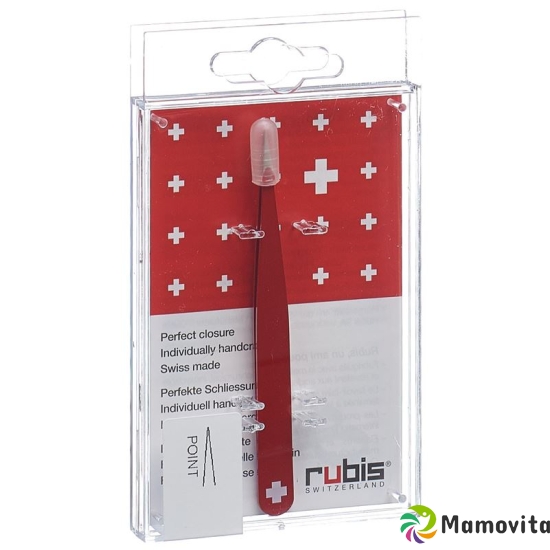 Rubis Pinzette Spitz Rot Inox buy online