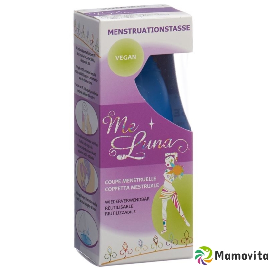 Me Luna Menstruationstasse Classic L Blau buy online