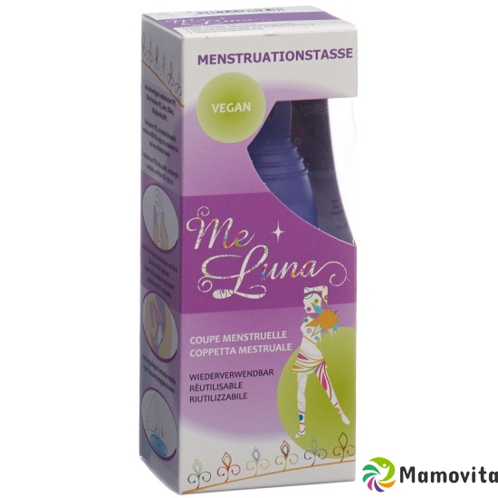 Me Luna Menstruationstasse Sport S Blau-Violett buy online