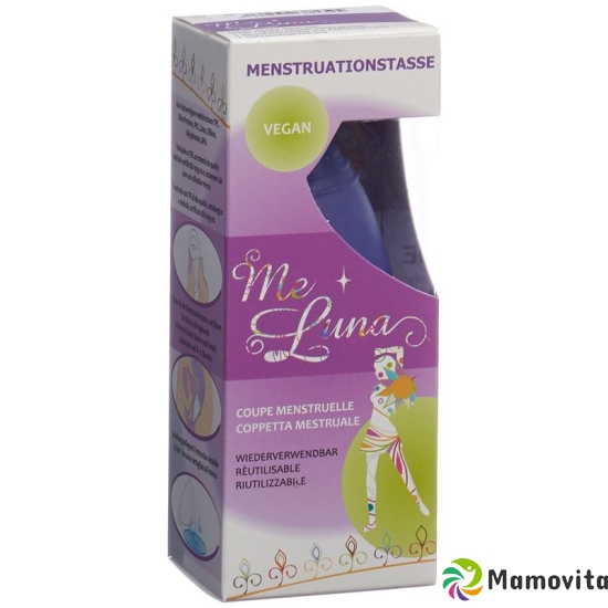 Me Luna Menstruationstasse Sport M Blau-Violett buy online