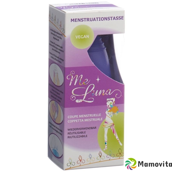 Me Luna Menstruationstasse Sport XL Blau-Violett buy online