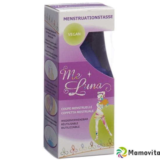 Me Luna Menstruationstasse Sport Shorty XL Blau-vi buy online