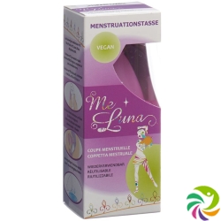 Me Luna Menstruationstasse Soft L Rosa