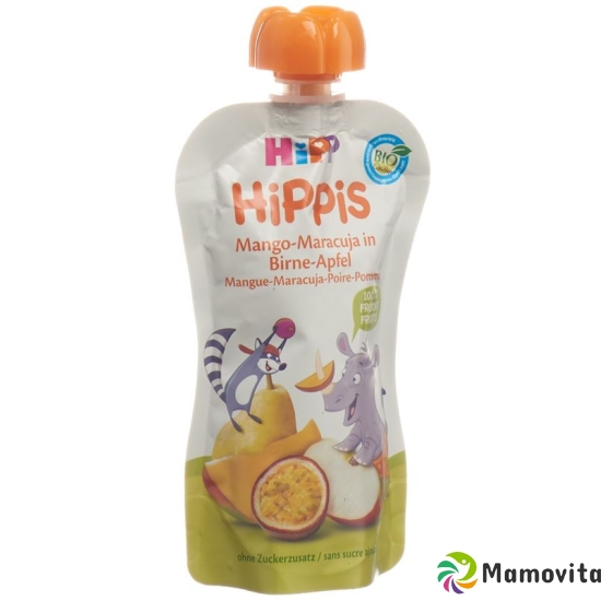 Hipp Mango-Maracuja Birne-Apfel Nick Nashorn 100g buy online