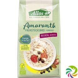 Allos Amaranth Frühstücksbrei Beeren 400g